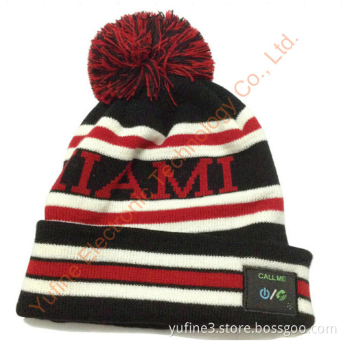 Offer Bluetooth music cap, wireless music hat, sports music cap, wireless Christmas cap